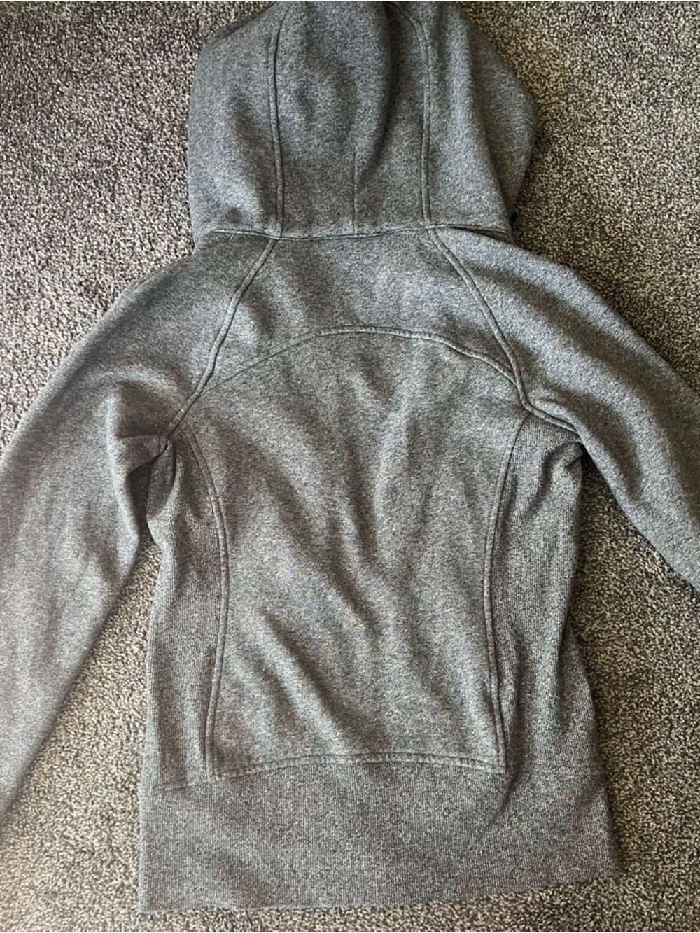 Lululemon Gray Scuba Full-Zip Hoodie - Picture 6 of 6